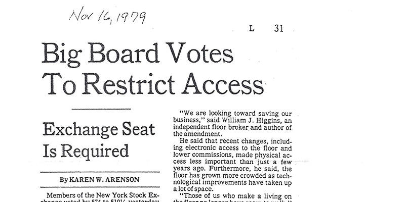 Big Board Votes To Restrict Access